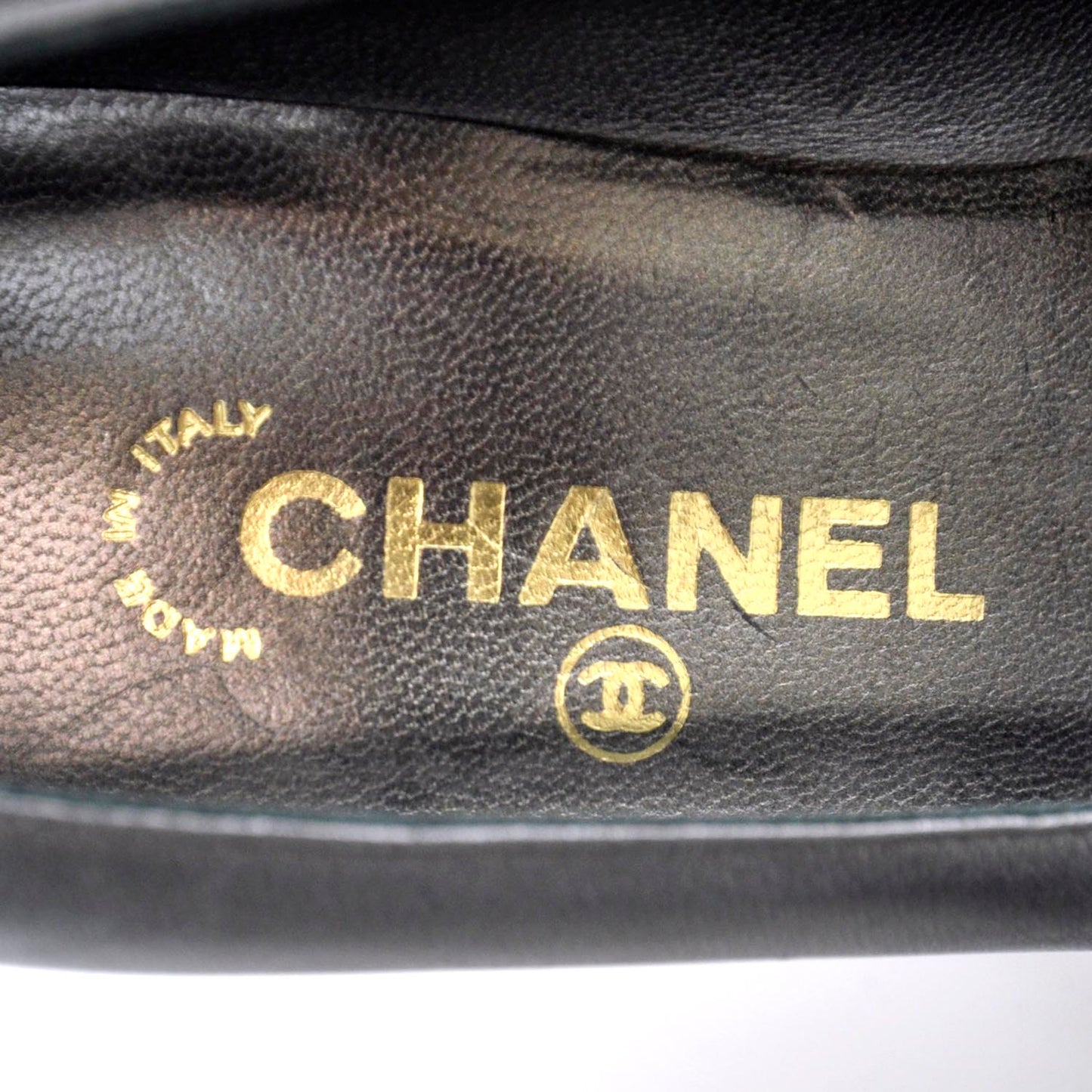 Leather CC Pumps 38.5