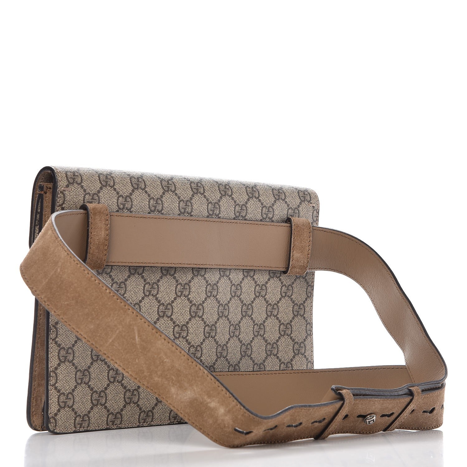 Gucci GG Supreme Monogram Dionysus Belt Bag Taupe 3 of 9