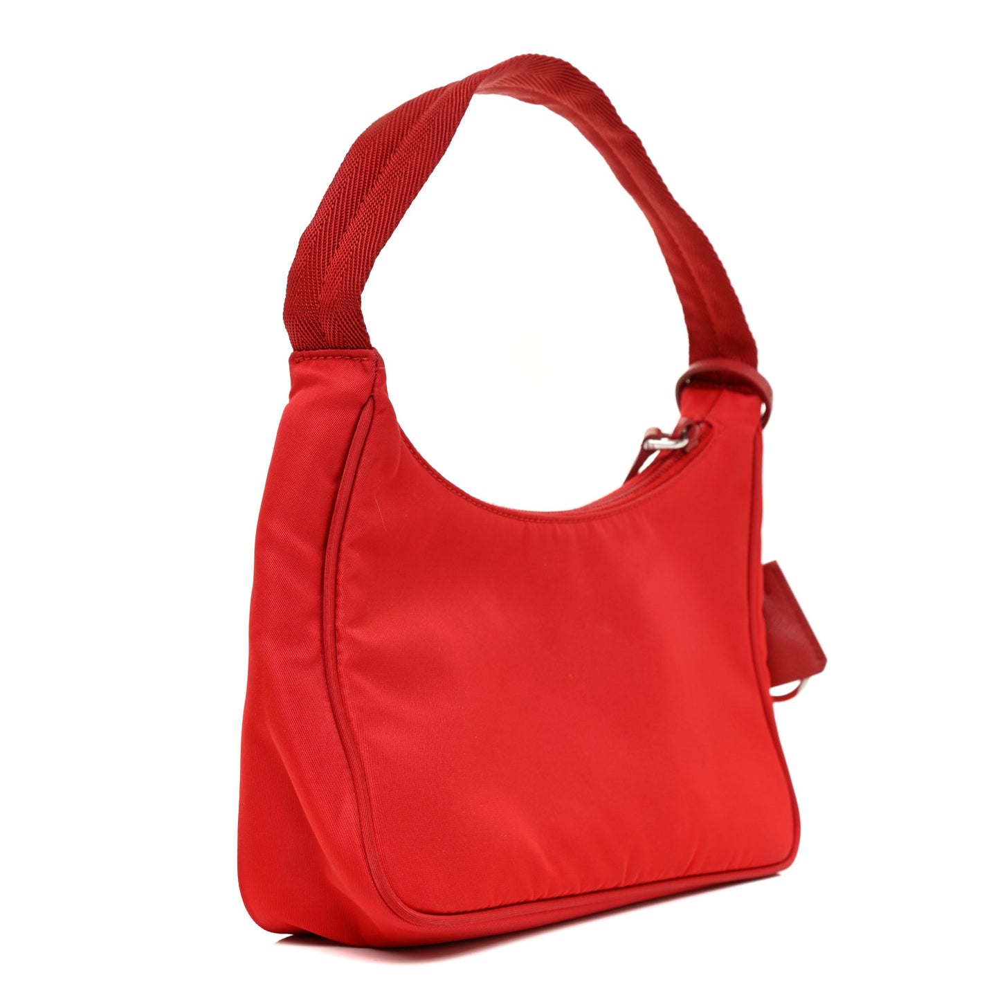 Tessuto Nylon Mini Re-Edition 2000 Bag Rosso