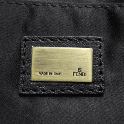 Fendi Nappa Python Floral B Bag Black 9 of 11