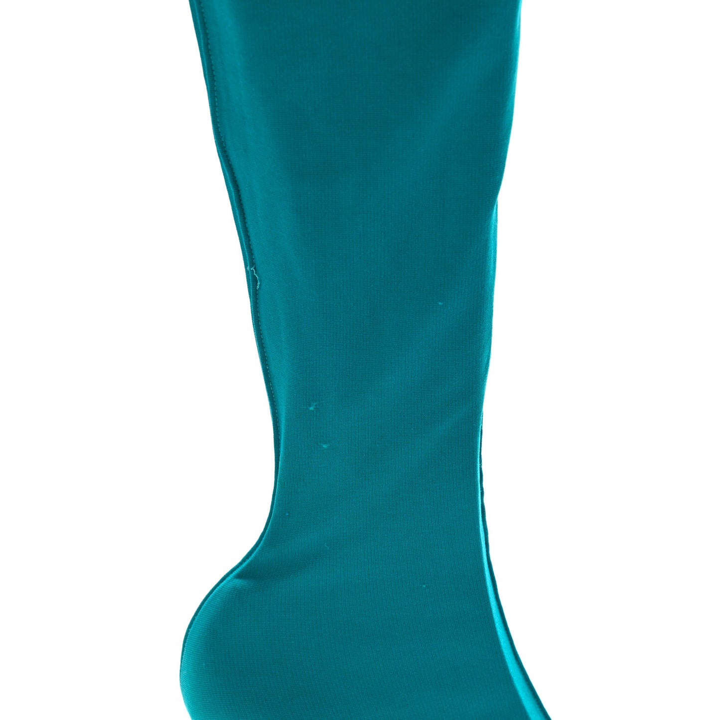 Spandex Pointed Toe Knife Thigh High Boots 39 Turquoise