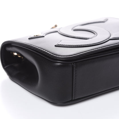 Chanel Lambskin CC Mania Flap Bag Black 7 of 11