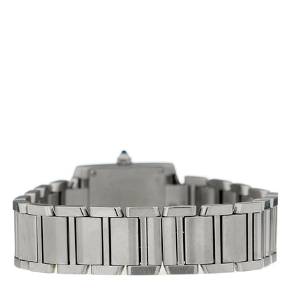 Cartier Stainless Steel 20mm Tank Francaise Quartz Watch 3 of 4