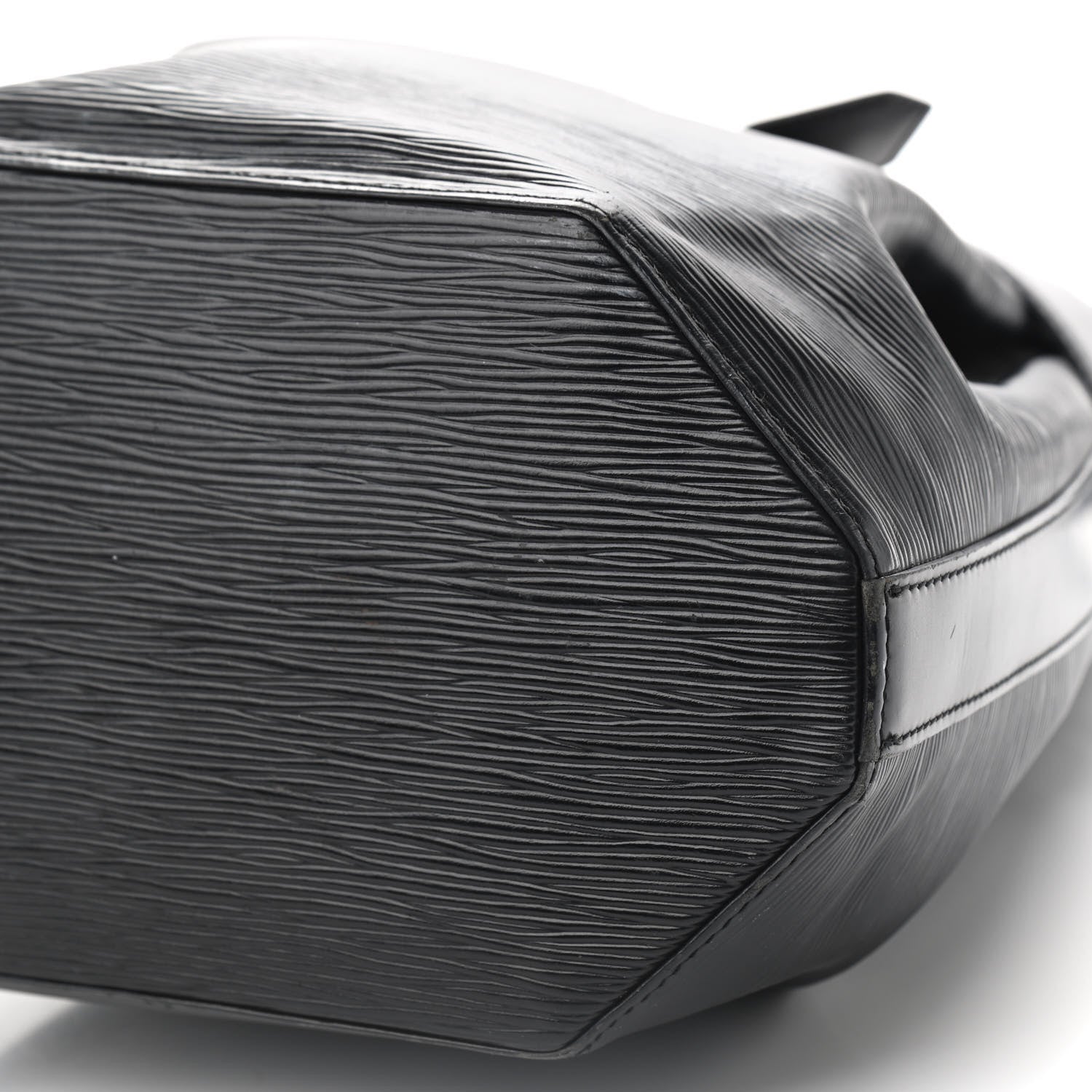 Louis Vuitton Epi Sac D'Epaule GM Black 11 of 12
