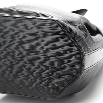 Louis Vuitton Epi Sac D'Epaule GM Black 11 of 12