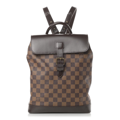 Louis Vuitton Damier Ebene Soho Backpack 1 of 17