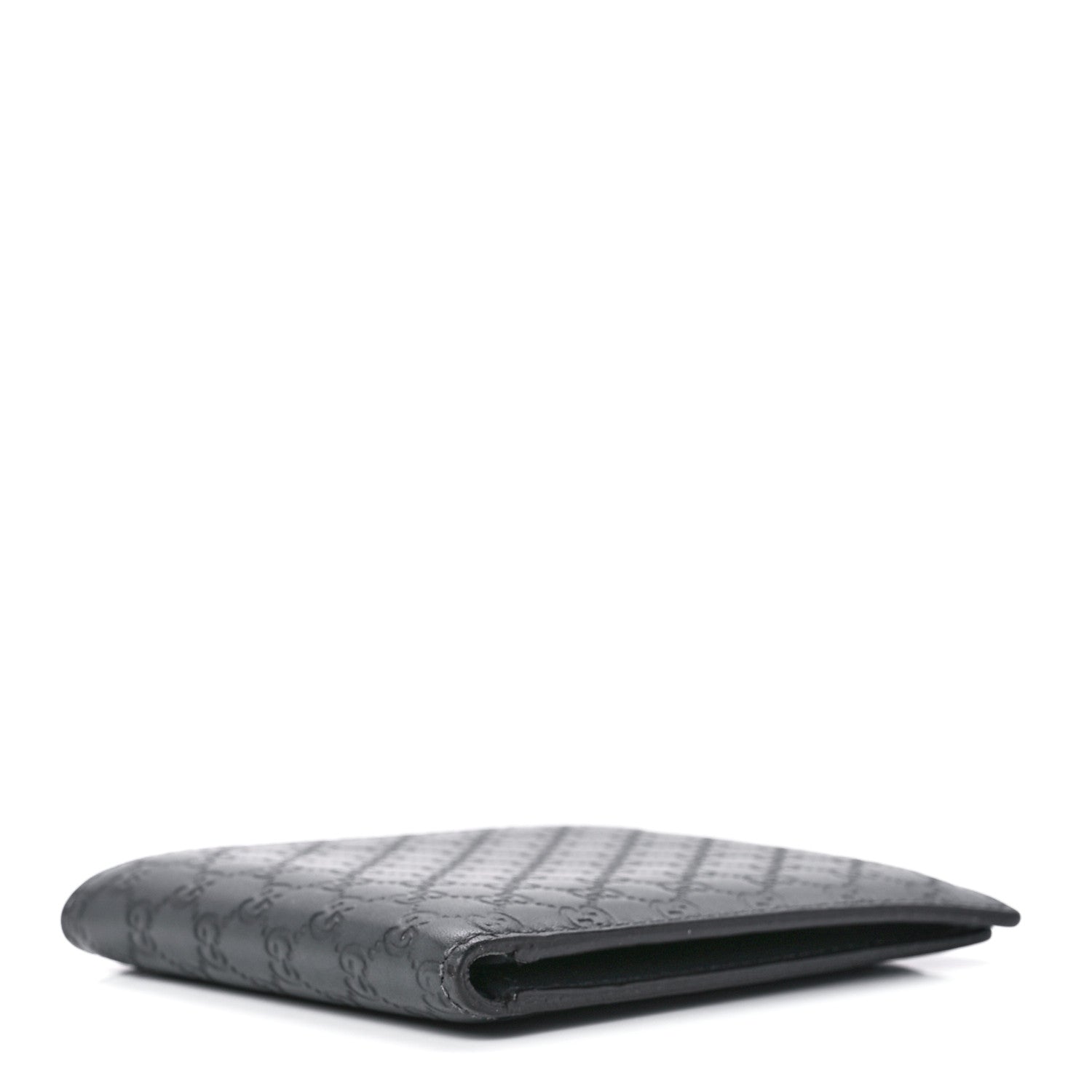 Gucci Guccissima Avel Bi-Fold Wallet Gray 4 of 14
