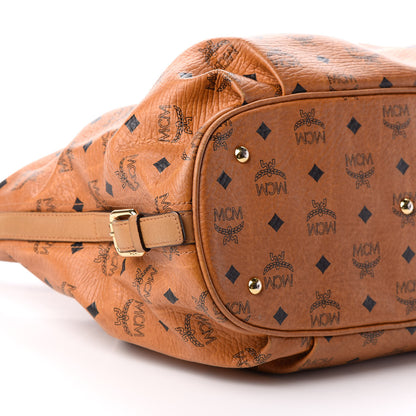 MCM Visetos Hobo Cognac 9 of 10