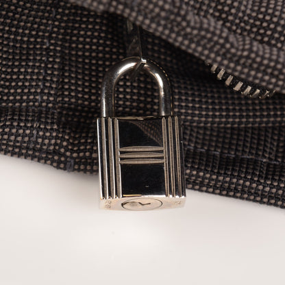 Hermes Canvas Herline Tote MM Grey 6 of 14