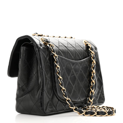 Chanel Lambskin Quilted Medium Double Flap Black 3 of 21