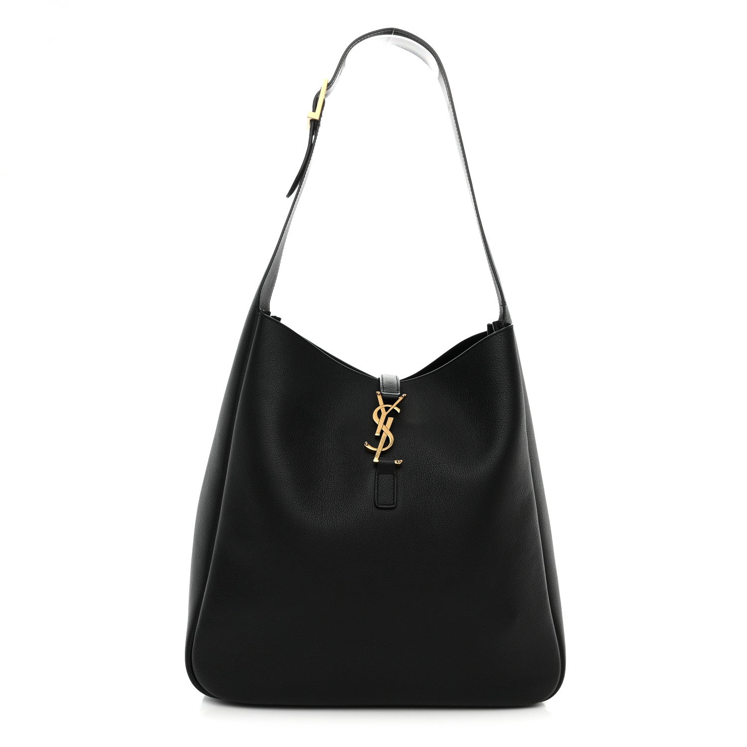 Saint Laurent Smooth Calfskin Large Le 5 A 7 Soft Hobo Black 1 of 10