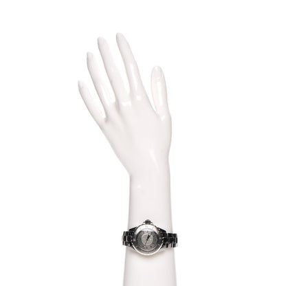 Chanel Titanium Ceramic 33mm J12 Chromatic Quartz Watch 2 of 7