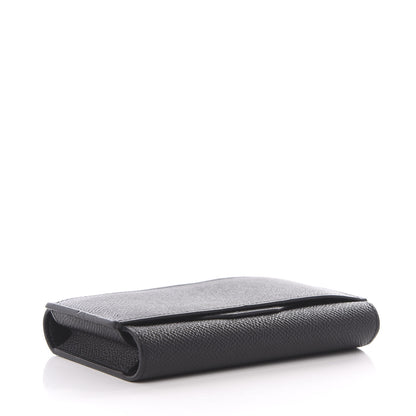 Hermes Epsom Short Passant Wallet Black 4 of 9