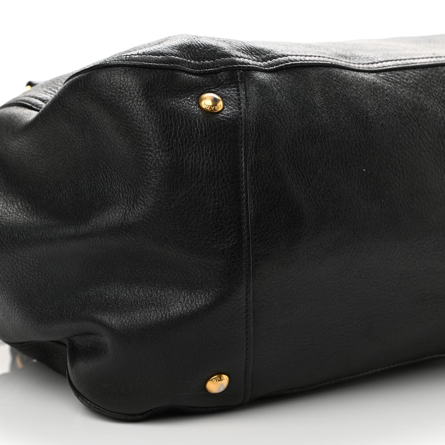 Vitello Daino Tote Black