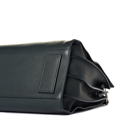 Saint Laurent Grained Calfskin Small Supple Sac De Jour Dark Vert 9 of 9