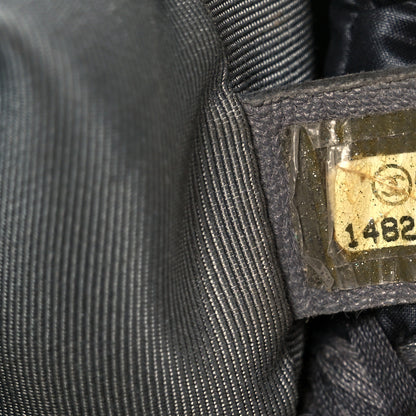 Chanel Nylon Quilted Tweed Stitch Medium Bubble Flap Black 8 of 12