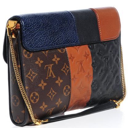 Louis Vuitton Monogram Blocks Pochette Marine 2 of 7