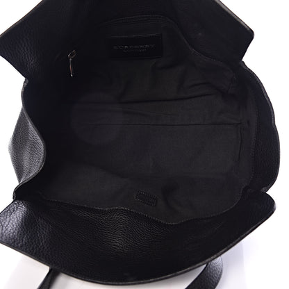 Burberry London Grainy Calfskin Shoulder Bag Black 4 of 13