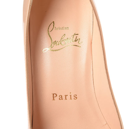 Christian Louboutin Patent Mater Claude 85 Pumps 36 Nude 11 of 18