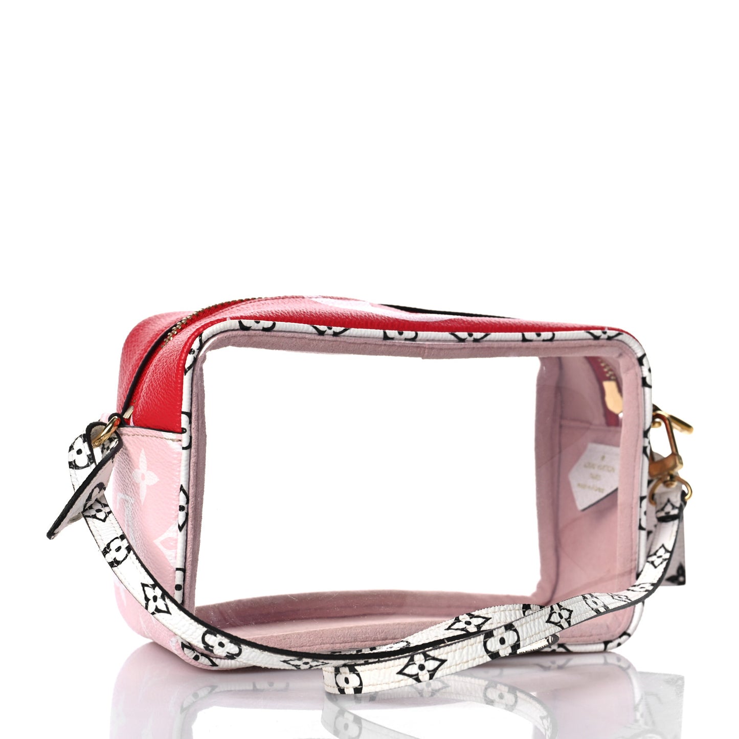 Monogram Giant Beach Pouch Rouge