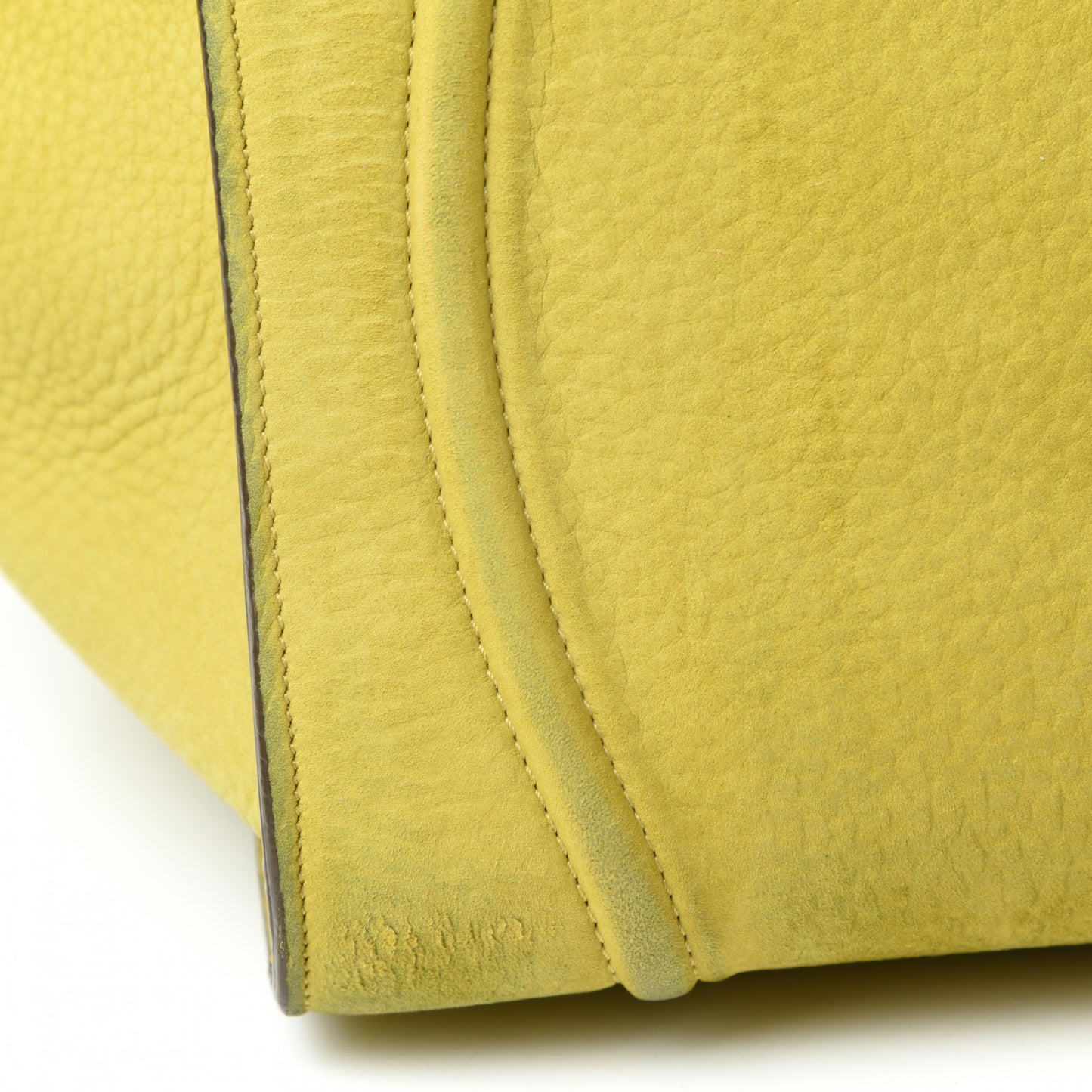 Nubuck Medium Phantom Luggage Chartreuse