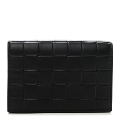 Bottega Veneta Nappa Intrecciato Card Holder Black 1 of 6