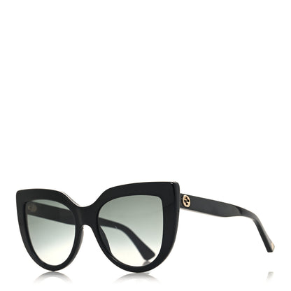 Gucci Cat Eye Sunglasses GG0164S Black 1 of 8