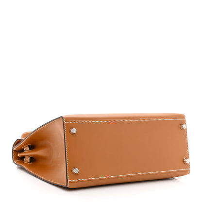 Hermes Veau Butler Kelly Sellier 28 Naturel Sable 4 of 11