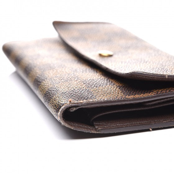 Louis Vuitton Damier Ebene Porte Tresor International Wallet 7 of 12