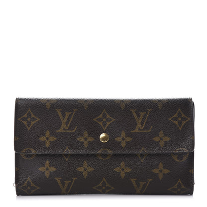 Louis Vuitton Monogram Porte Tresor International Wallet 1 of 9