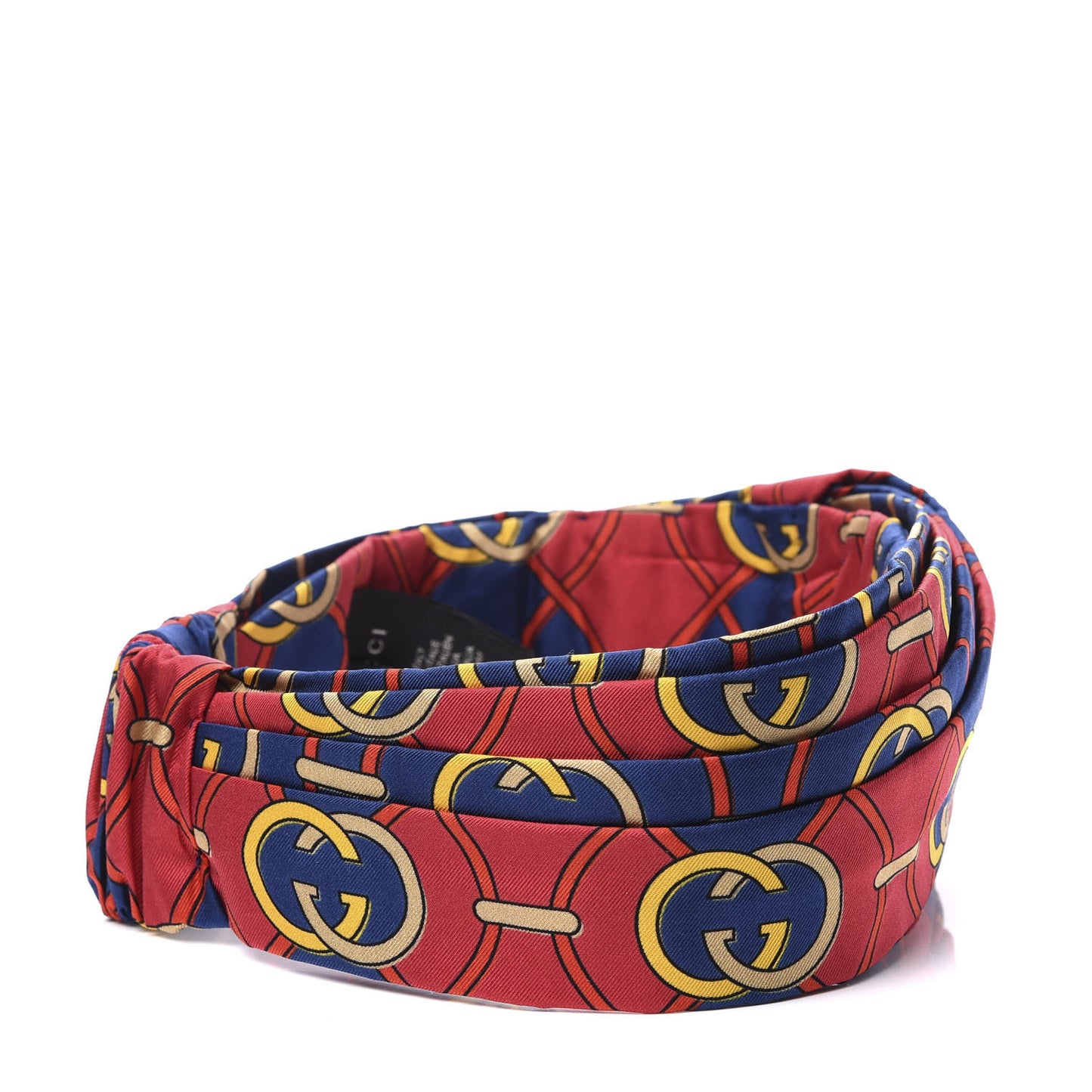 Silk Headband M Red