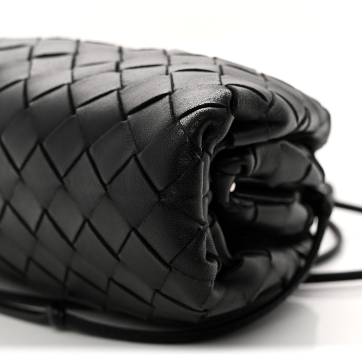 Nappa Intrecciato The Mini Pouch Black