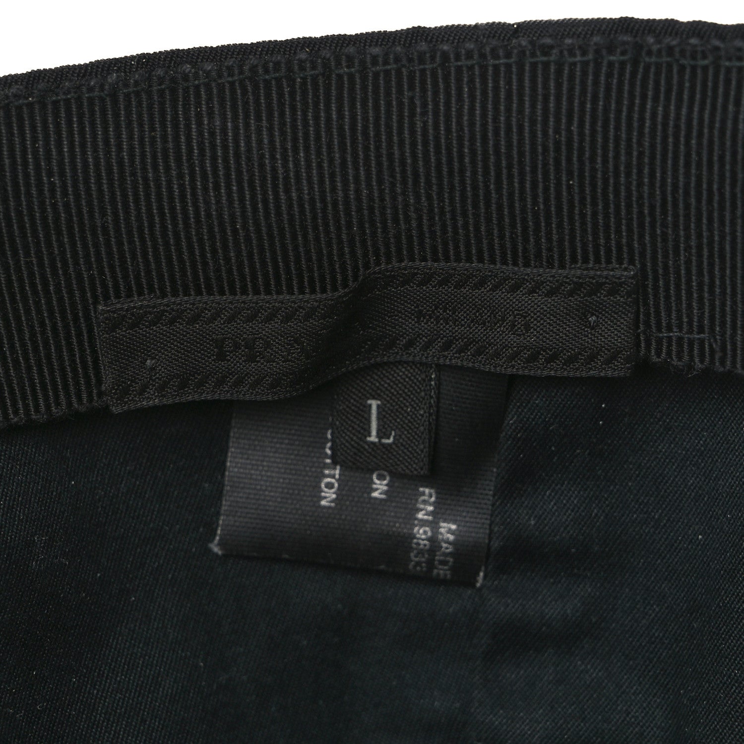 Prada Tessuto Nylon Baseball Cap L Black 8 of 8