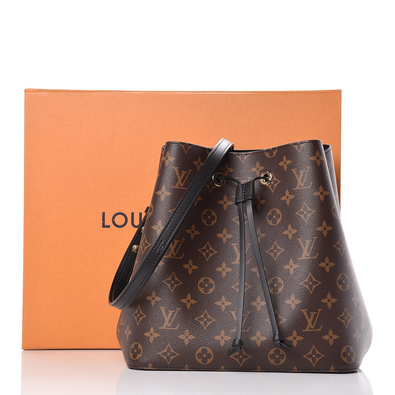 Louis Vuitton Monogram Neonoe MM Black 10 of 10