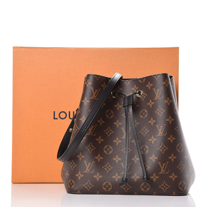 Louis Vuitton Monogram Neonoe MM Black 10 of 10