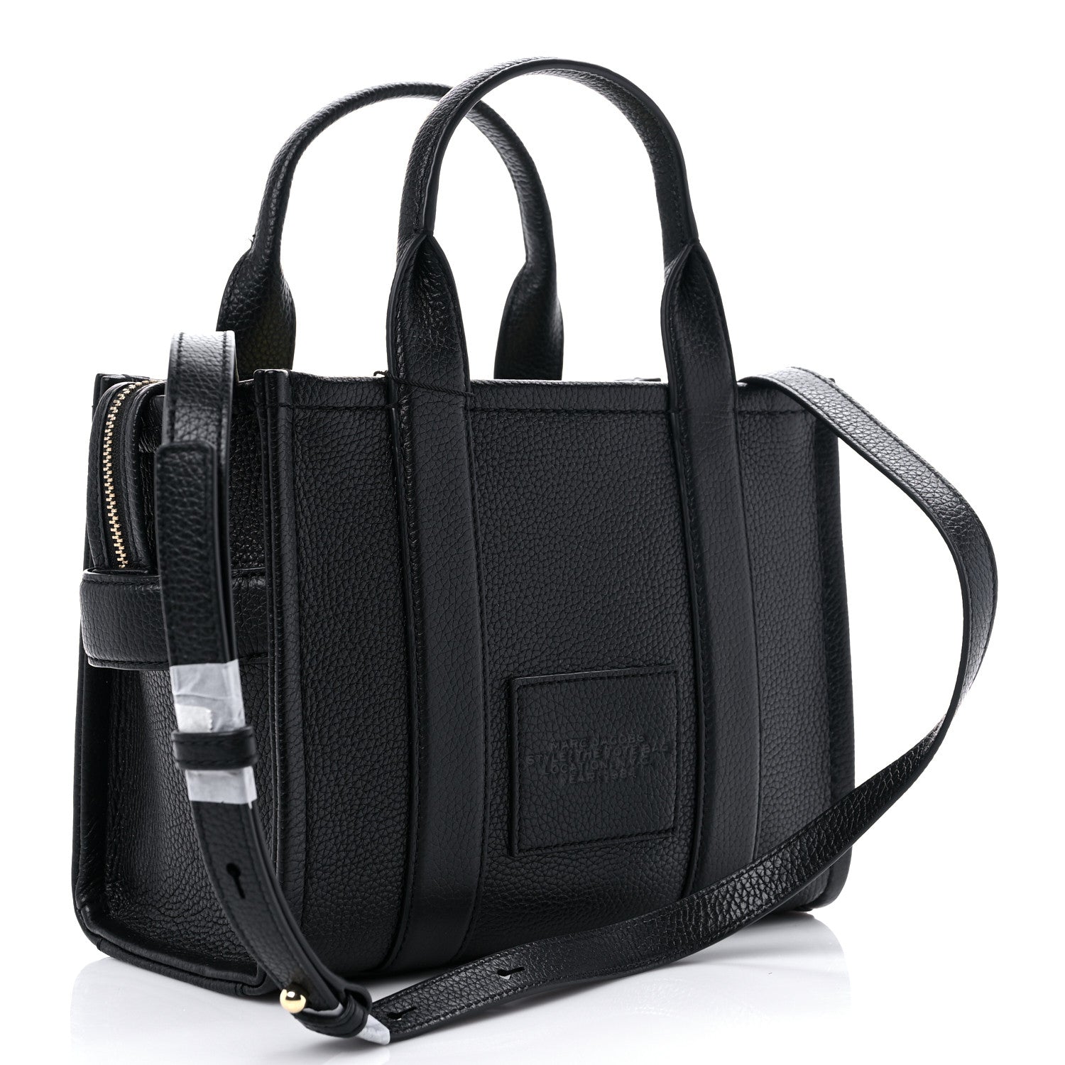 Marc Jacobs Grained Calfskin Small The Tote Bag Black 3 of 9