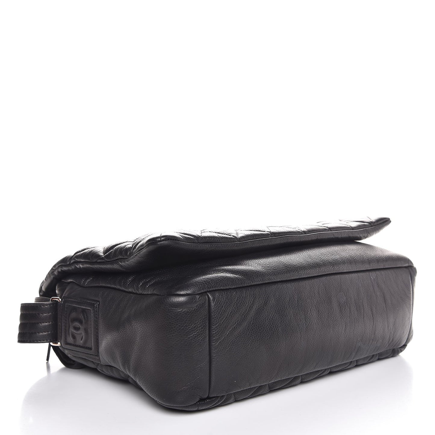 Caviar Quilted Coco Cocoon Messenger Black