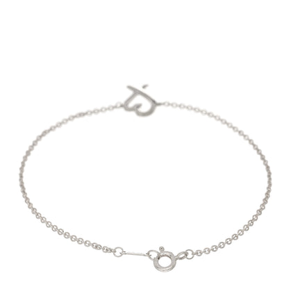 Tiffany Sterling Silver Paloma Picasso Loving Heart Bracelet 2 of 3
