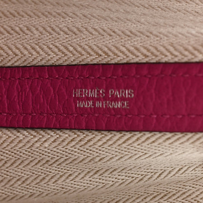 Hermes Vache Country Garden Party 30 TPM Rose Pourpre 6 of 10