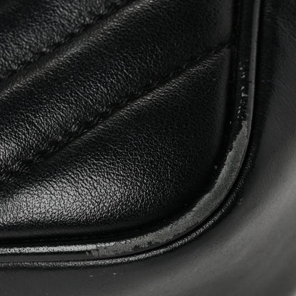 Saint Laurent Calfskin Matelasse Monogram Lou Camera Bag Black 12 of 13