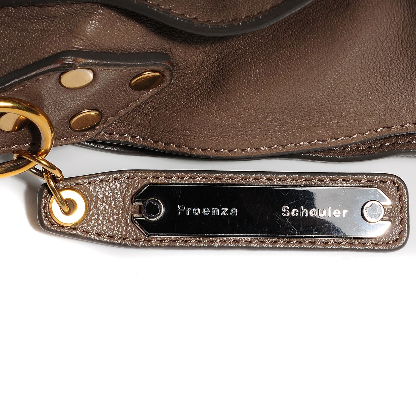 Lambskin Medium PS1 Satchel Smoke