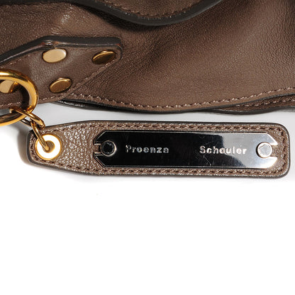 Proenza Schouler Lambskin Medium PS1 Satchel Smoke 11 of 13