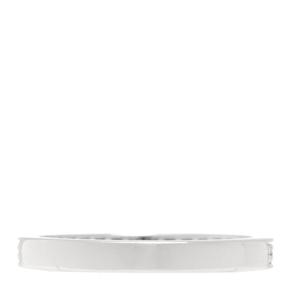 Tiffany Platinum Diamond Grace Half Circle Wedding Band Ring 48 4.5 3 of 4