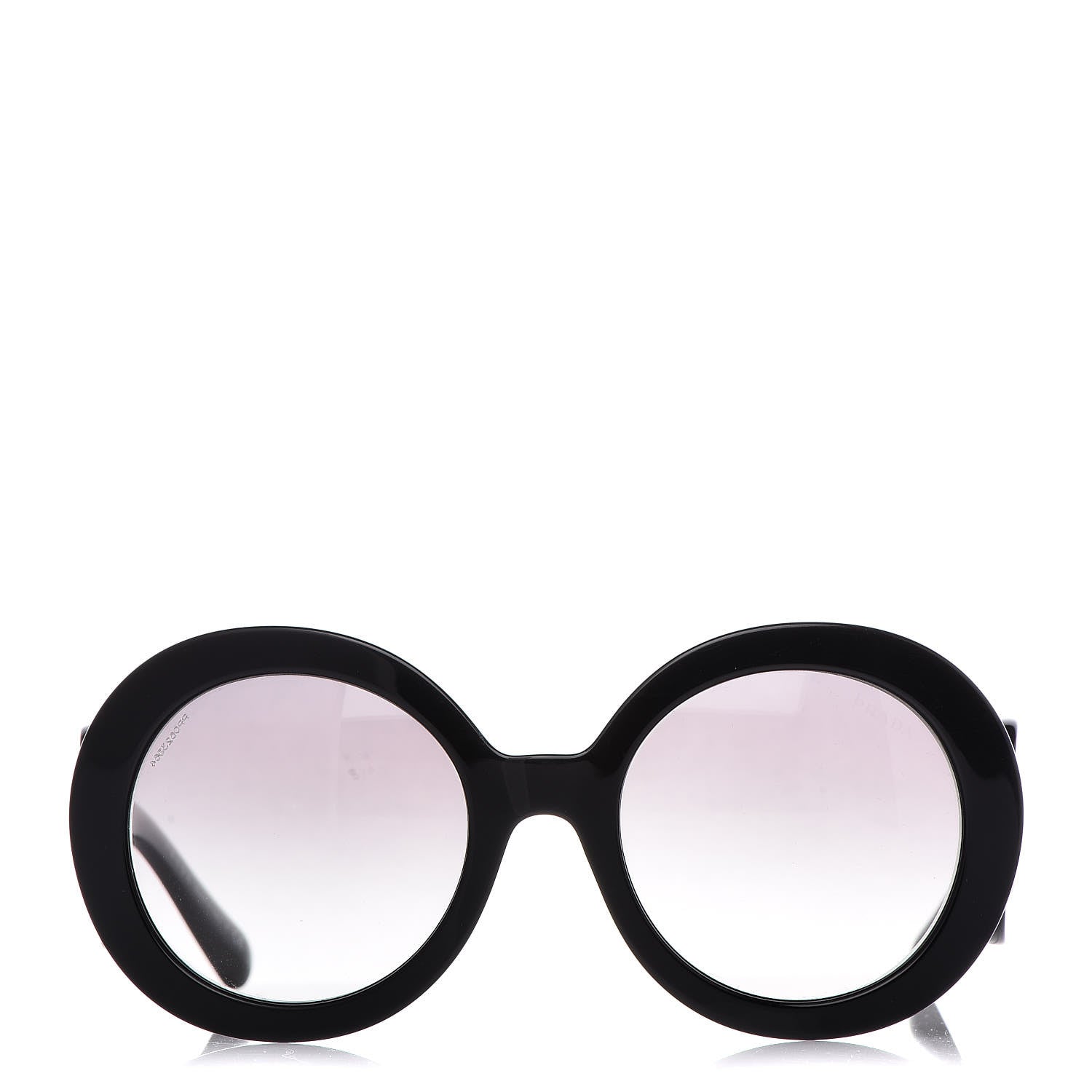 Prada Baroque Sunglasses SPR 27N Black 2 of 7