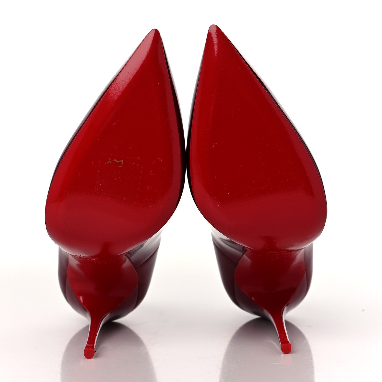 Christian Louboutin Metallic Patent Psychic So Kate 120 Pumps 37 Loubi 5 of 8