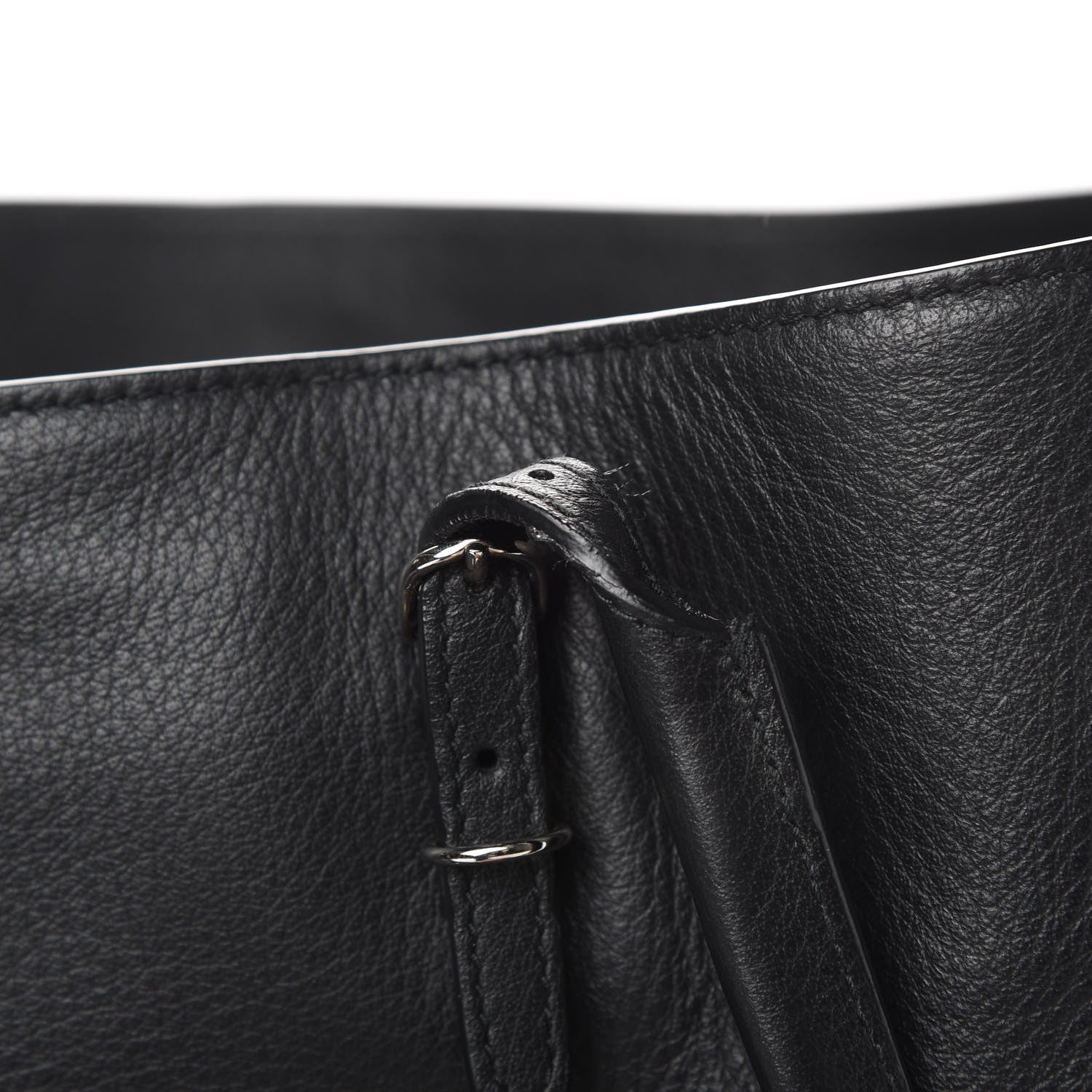 Balenciaga Supple Calfskin Papier A4 Zip Around Tote Black 11 of 11