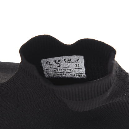 Balenciaga Neoprene Knit Womens Speed Sneakers 36 Black 7 of 7