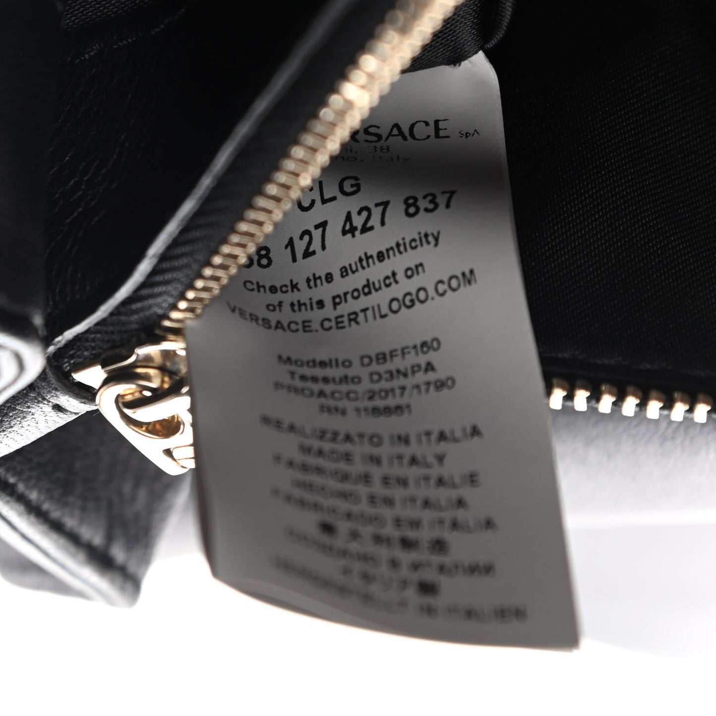 Nappa Palazzo Quilted Shoulder Bag Black