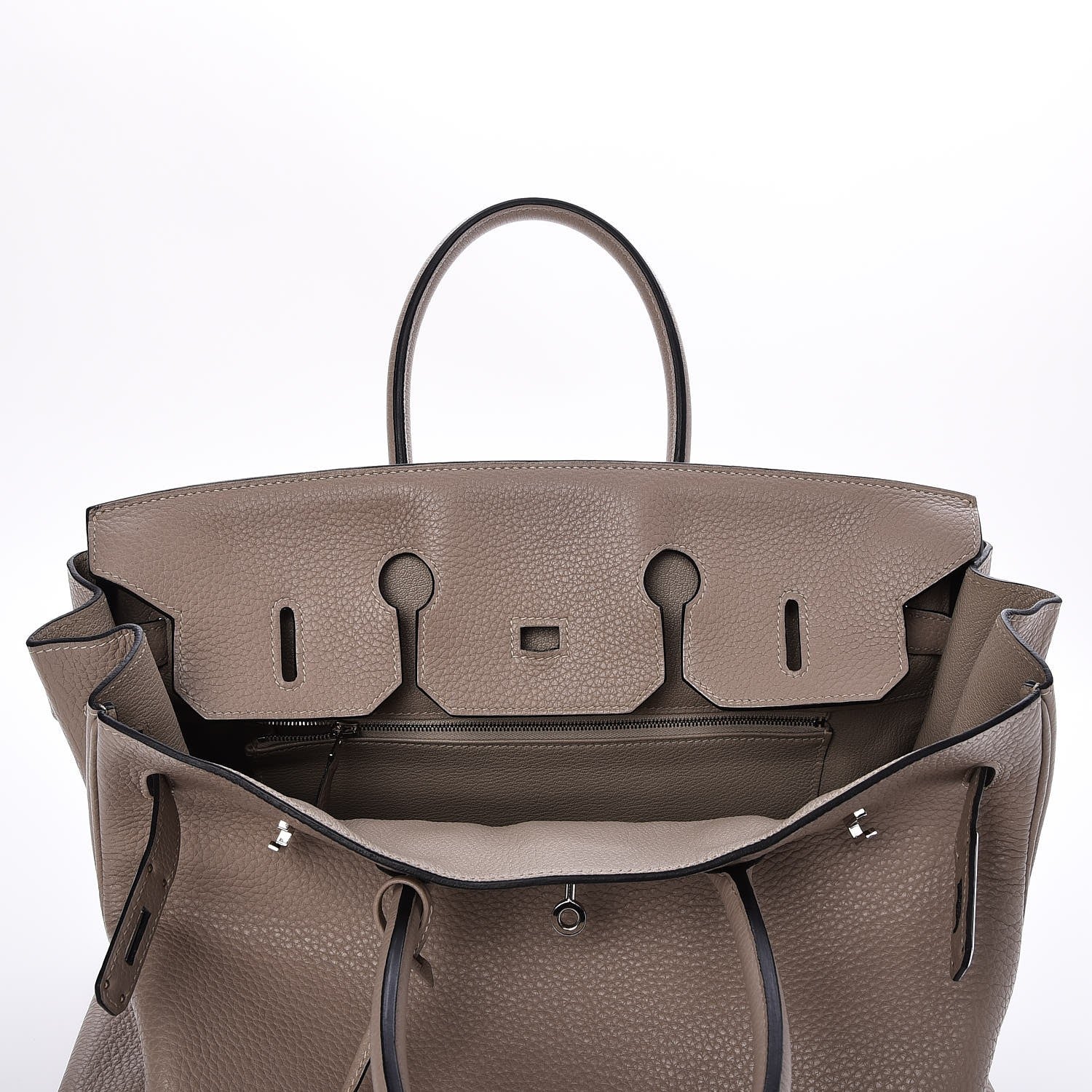 Hermes Taurillon Clemence Birkin 35 Gris Tourterelle 24 of 36