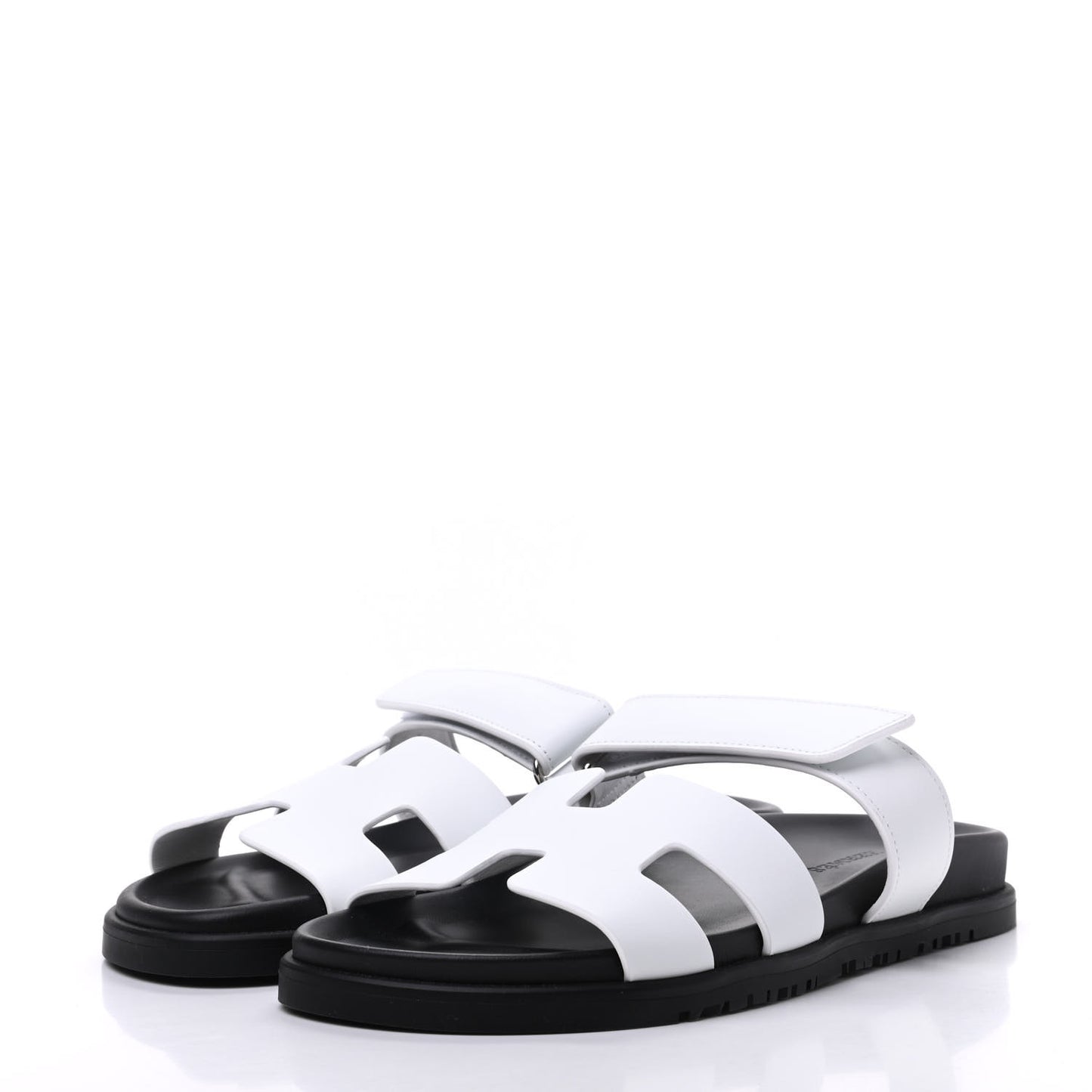 Calfskin Womens Chypre Sandals 39 White